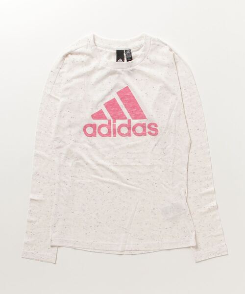 adidas（アディダス）の「アディダス adidas フューチャーアイコン ウィナーズ 3 長袖Tシャツ（Tシャツ/カットソー・レディース・ホワイト/ブラック・S/L/M/XL）」の2枚目の写真