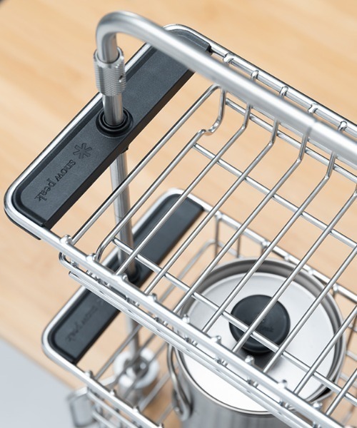 メッシュトレー ハーフユニット 浅型（アウトドアグッズ）｜Snow Peak