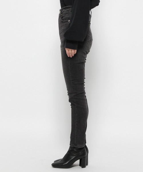 LOWRYS FARM（ローリーズファーム）の「スタイルアップデニムスキニーパンツ　969874（デニムパンツ・レディース・グレー/ネイビー/ブルー・SMALL/LARGE/MEDIUM）」の14枚目の写真