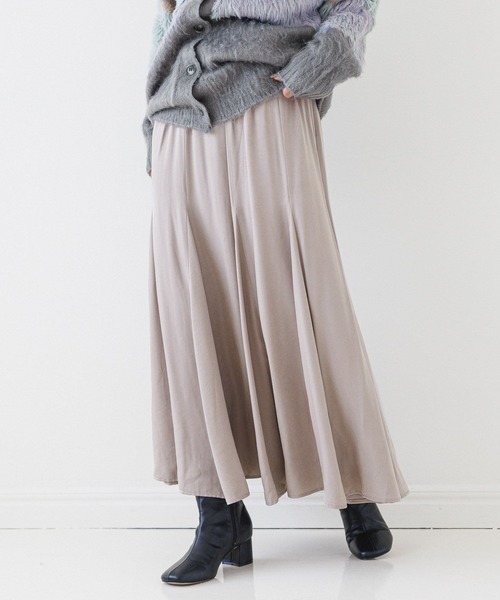 BAYFLOW(ベイフロー)の「キリカエフレアスカート(スカート・レディース・モカ/ブラック/グレイッシュベージュ・MEDIUM/SMALL)」の12枚目の写真