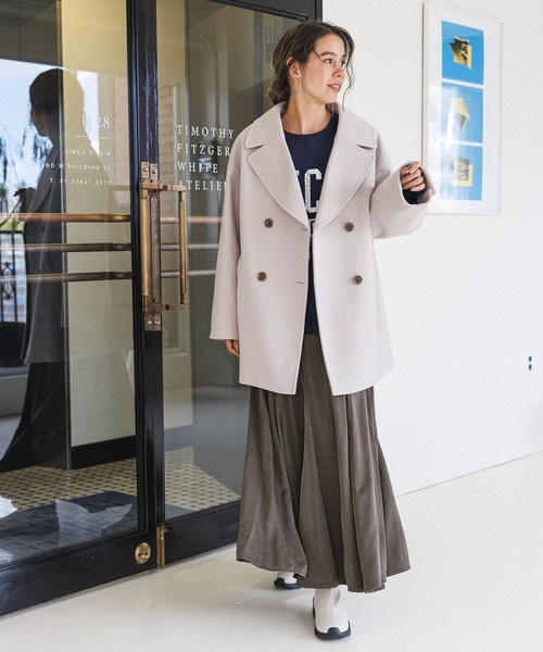 BAYFLOW(ベイフロー)の「キリカエフレアスカート(スカート・レディース・モカ/ブラック/グレイッシュベージュ・MEDIUM/SMALL)」の9枚目の写真