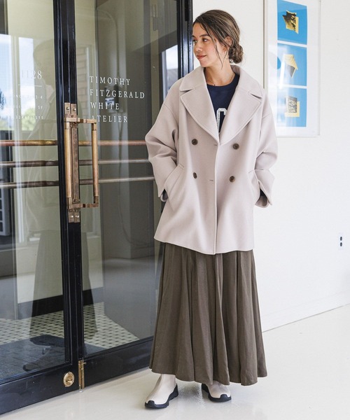 BAYFLOW(ベイフロー)の「キリカエフレアスカート(スカート・レディース・モカ/ブラック/グレイッシュベージュ・MEDIUM/SMALL)」の15枚目の写真