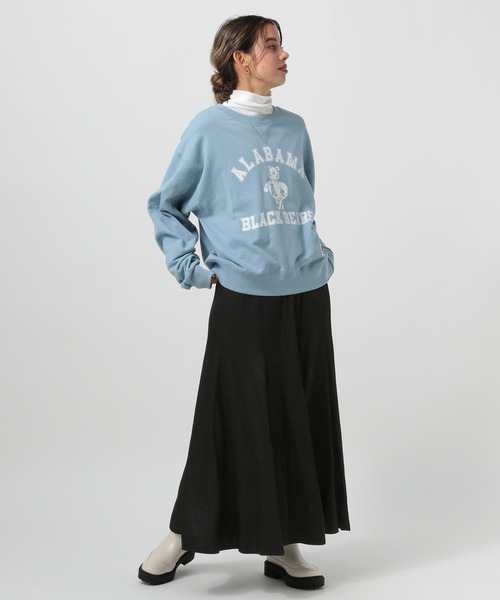 BAYFLOW(ベイフロー)の「キリカエフレアスカート(スカート・レディース・モカ/ブラック/グレイッシュベージュ・MEDIUM/SMALL)」の7枚目の写真