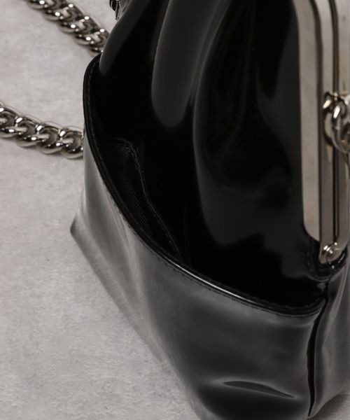 JEANASIS（ジーナシス）の「2SETガマグチショルダー/983280（ショルダーバッグ・レディース・シルバー/ブラック・FREE）」の8枚目の写真