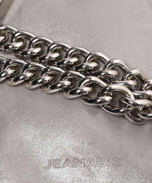 JEANASIS（ジーナシス）の「2SETガマグチショルダー/983280（ショルダーバッグ・レディース・シルバー/ブラック・FREE）」の19枚目の写真