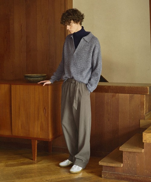 ミックススキッパーニット（ニット/セーター）｜Bleme（ブレム）の