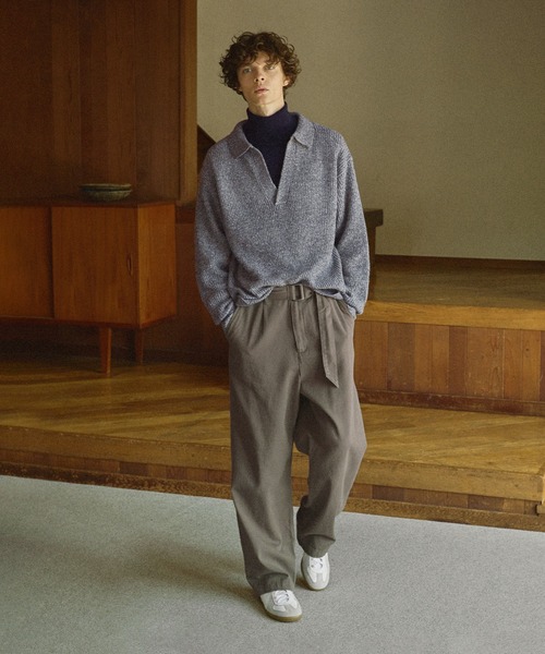 ミックススキッパーニット（ニット/セーター）｜Bleme（ブレム）の