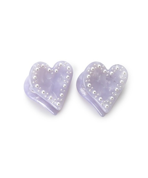 SNIDEL HOME(スナイデルホーム)の「アセチクリップ(バレッタ/ヘアクリップ・レディース・パープル/イエロー/ブルー/ピンク/ホワイト/グレー・FREE)」の4枚目の写真