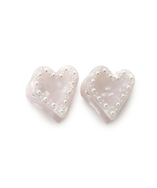 SNIDEL HOME(スナイデルホーム)の「アセチクリップ(バレッタ/ヘアクリップ・レディース・パープル/イエロー/ブルー/ピンク/ホワイト/グレー・FREE)」の2枚目の写真