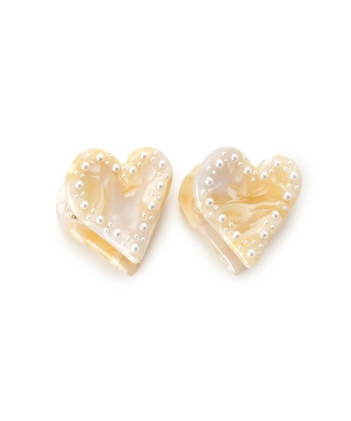 SNIDEL HOME(スナイデルホーム)の「アセチクリップ(バレッタ/ヘアクリップ・レディース・パープル/イエロー/ブルー/ピンク/ホワイト/グレー・FREE)」の5枚目の写真
