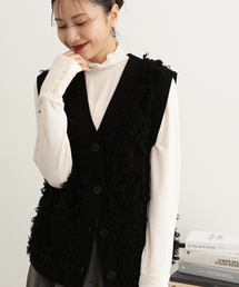 N.(N. Natural Beauty Basic) | ◆ボタンカフススリーブカットソー(Tシャツ/カットソー)