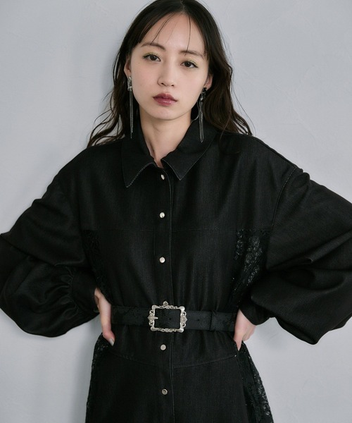 HARE（ハレ）の「ビンテージバックルベルト(HARE)（ベルト・レディース・ブラック/ブラック系その他/ブラック系その他2・FREE）」の16枚目の写真