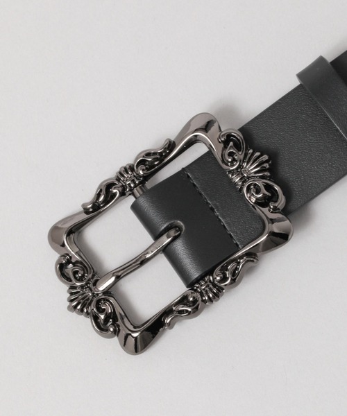 HARE（ハレ）の「ビンテージバックルベルト(HARE)（ベルト・レディース・ブラック/ブラック系その他/ブラック系その他2・FREE）」の20枚目の写真