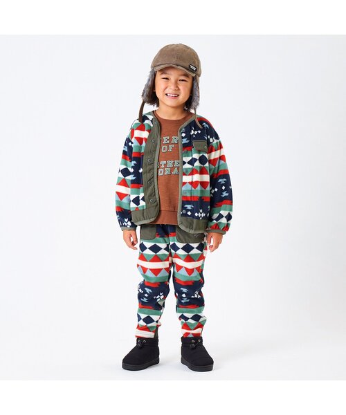 F.O.KIDS(エフオーキッズ)の「フリースカーディガン(カーディガン/ボレロ・キッズ・キナリ/キャメル/ブラウン・110/95/140/130/80/120/90/100)」の6枚目の写真