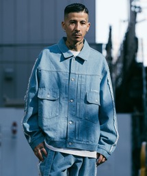 Subciety（サブサエティ）の「FRINGE DENIM JKT（デニムジャケット）」