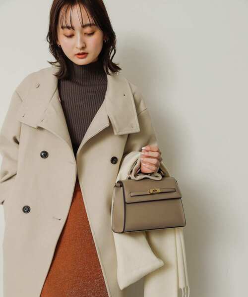 SENSE OF PLACE by URBAN RESEARCH(センスオブプレイスバイアーバンリサーチ)の「フェイクカナグショルダーバッグ(ショルダーバッグ・レディース・ブラック/ライトベージュ/グリーン・ONE)」の14枚目の写真