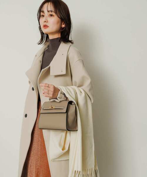 SENSE OF PLACE by URBAN RESEARCH(センスオブプレイスバイアーバンリサーチ)の「フェイクカナグショルダーバッグ(ショルダーバッグ・レディース・ブラック/ライトベージュ/グリーン・ONE)」の15枚目の写真