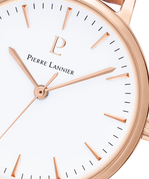 Rouge vif la cle(ルージュヴィフラクレ)の「【PIERRE LANNIER/ピエール・ラニエ】symphonyレザーベルト P090G ウォッチ(アナログ腕時計・レディース・ブラウン/ピンク・フリー)」の11枚目の写真