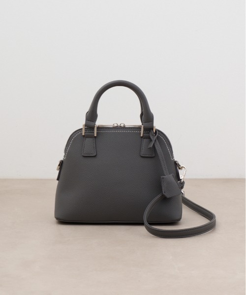 ダブルジッパーハンドバッグ