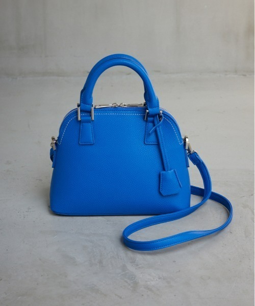 ダブルジッパーハンドバッグ