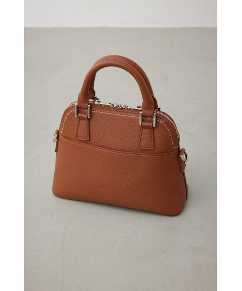 AZUL by moussy（アズールバイマウジー）の「ダブルジッパーハンドバッグ（ショルダーバッグ・レディース・アイボリー/ブラック/ブルー/グレー/シルバー/ブラウン/ベージュ/グリーン/グリーン系その他/ライトブルー・FREE）」の15枚目の写真