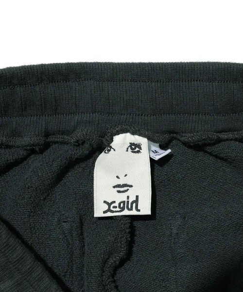 X-girl(エックスガール)の「SWEAT PANTS(スウェットパンツ・レディース・オレンジ/チャコール/ベージュ・S/M)」の8枚目の写真
