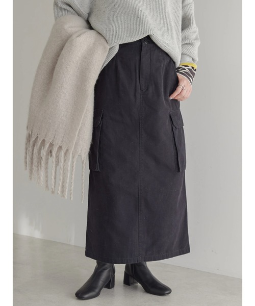 AMERICAN HOLIC（アメリカンホリック）の「カーゴタイトスカート（スカート・レディース・ブラック/カーキ・S/M/L）」の19枚目の写真