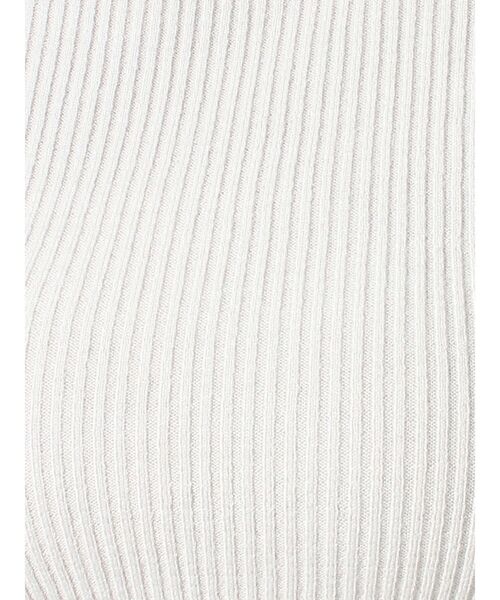 dazzlin（ダズリン）の「ヘムレースリブニットトップス（ニット/セーター・レディース・ブラック/オフホワイト/ベージュ/グレー/ピンク・FREE）」の22枚目の写真