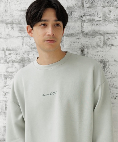 LAKOLE（ラコレ）の「ライトダンボールロゴロンＴ / 991910（Tシャツ/カットソー・メンズ・ベージュ/ホワイト/パープル/ブラック・MEDIUM/LARGE/X-LARGE）」の4枚目の写真