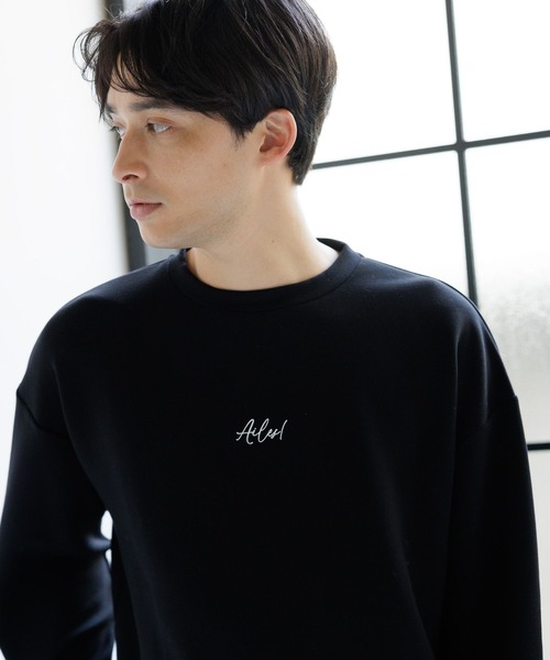 LAKOLE（ラコレ）の「ライトダンボールロゴロンＴ / 991910（Tシャツ/カットソー・メンズ・ベージュ/ホワイト/パープル/ブラック・MEDIUM/LARGE/X-LARGE）」の7枚目の写真