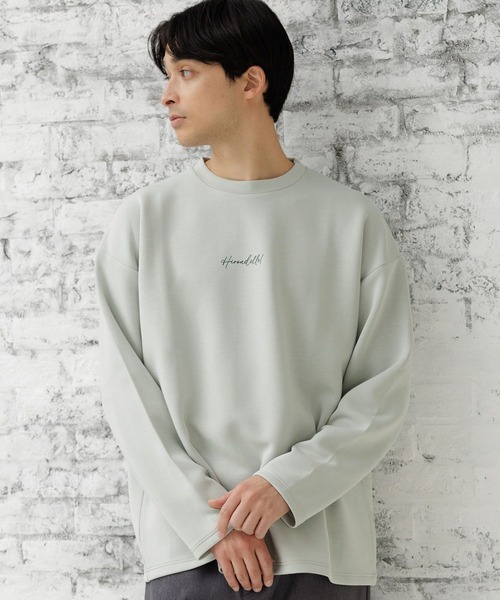 LAKOLE（ラコレ）の「ライトダンボールロゴロンＴ / 991910（Tシャツ/カットソー・メンズ・ベージュ/ホワイト/パープル/ブラック・MEDIUM/LARGE/X-LARGE）」の10枚目の写真