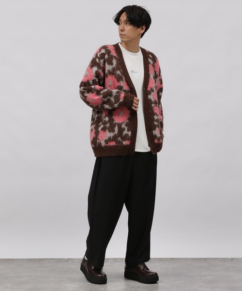 LAKOLE（ラコレ）の「ライトダンボールロゴロンＴ / 991910（Tシャツ/カットソー・メンズ・ベージュ/ホワイト/パープル/ブラック・MEDIUM/LARGE/X-LARGE）」の13枚目の写真