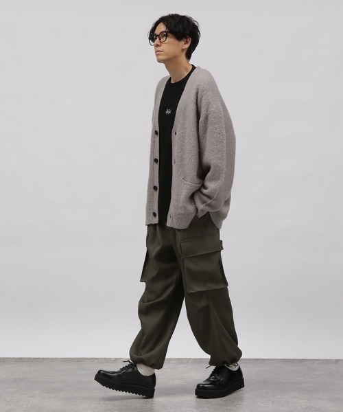 LAKOLE（ラコレ）の「ライトダンボールロゴロンＴ / 991910（Tシャツ/カットソー・メンズ・ベージュ/ホワイト/パープル/ブラック・MEDIUM/LARGE/X-LARGE）」の15枚目の写真