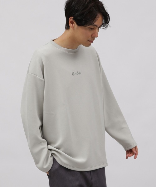 LAKOLE（ラコレ）の「ライトダンボールロゴロンＴ / 991910（Tシャツ/カットソー・メンズ・ベージュ/ホワイト/パープル/ブラック・MEDIUM/LARGE/X-LARGE）」の18枚目の写真