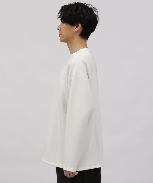 LAKOLE（ラコレ）の「ライトダンボールロゴロンＴ / 991910（Tシャツ/カットソー・メンズ・ベージュ/ホワイト/パープル/ブラック・MEDIUM/LARGE/X-LARGE）」の22枚目の写真