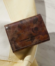 KATHARINE HAMNETT LONDON （キャサリンハムネットロンドン）の「KATHARINE HAMNETT LONDON/キャサリンハムネットロンドン PANSY キーリング付き カードケース（カードケース）」