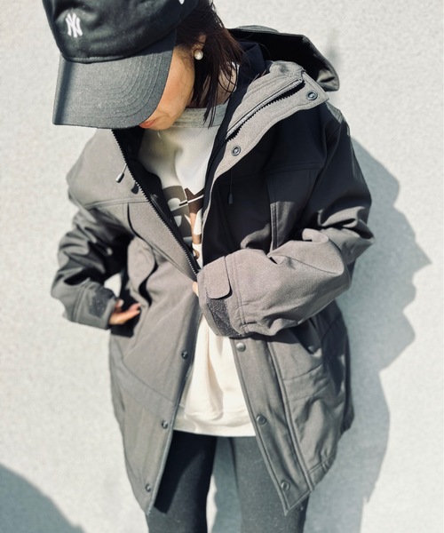 IO(イオ)(イオ)の「House of Blues / フーデッドパーカー(ブルゾン・レディース・キャメル/ブラック・X-LARGE/LARGE)」の3枚目の写真