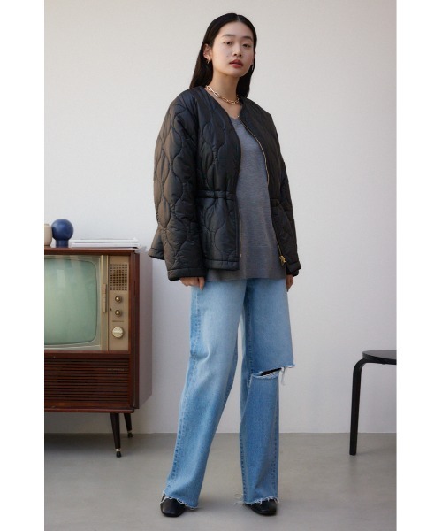 セール】リバーシブルキルトブルゾン（ブルゾン）｜AZUL BY MOUSSY