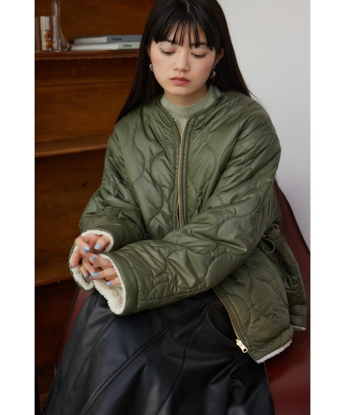 セール】リバーシブルキルトブルゾン（ブルゾン）｜AZUL BY MOUSSY