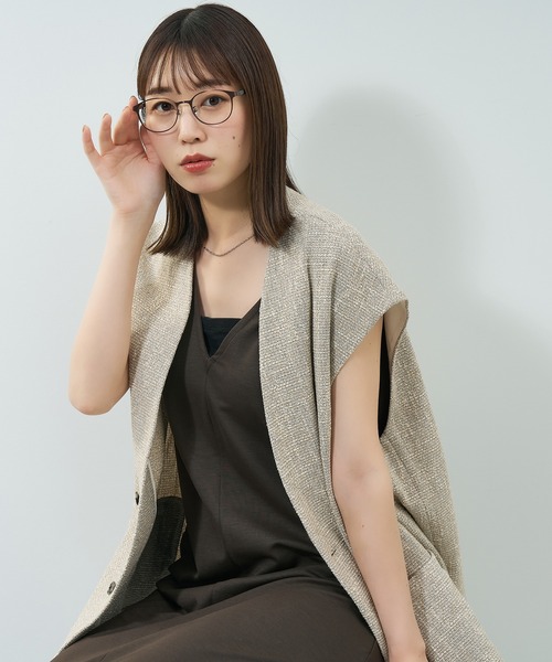 [石川真佑選手広告着用モデル]ボストン型 メガネ｜メタルフレーム｜Zoff｜STANDARD SHEETMETAL（メガネ）｜Zoff（ゾフ） dadidaworld.com