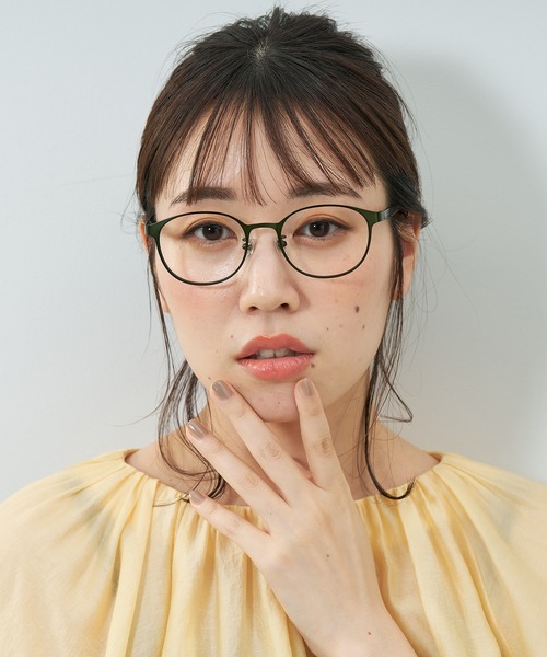 [石川真佑選手広告着用モデル]ボストン型 メガネ｜メタルフレーム｜Zoff｜STANDARD SHEETMETAL（メガネ）｜Zoff（ゾフ） dadidaworld.com