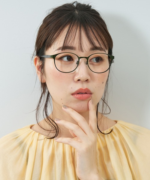 [石川真佑選手広告着用モデル]ボストン型 メガネ｜メタルフレーム｜Zoff｜STANDARD SHEETMETAL（メガネ）｜Zoff（ゾフ） dadidaworld.com