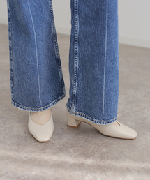 LE TALON | 4cmスクエアVカットパンプス(パンプス)