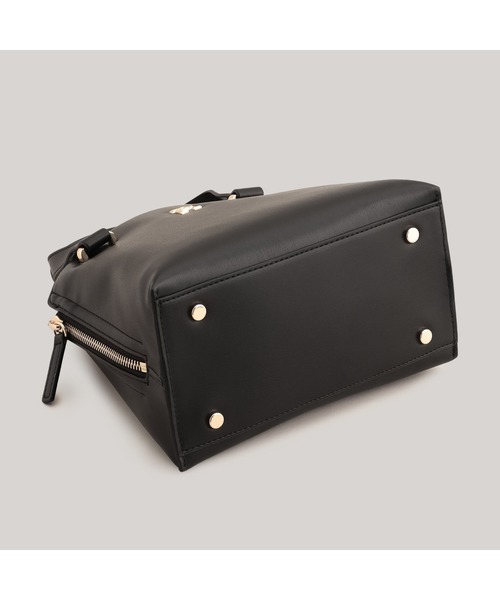 TOMMY HILFIGER（トミーヒルフィガー）の「【FUDGE掲載】モダンミニトートバッグ（ショルダーバッグ・レディース・ブラック/グリーン/ホワイト/カーキ/グリーン系その他・FREE）」の11枚目の写真