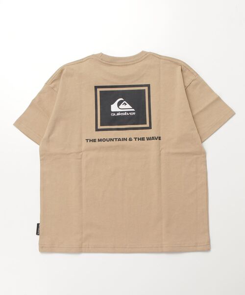 Quiksilver(クイックシルバー)の「QUIKSILVER/クイックシルバー THE MW BOX ST ムラサキスポーツ限定 Tシャツ 親子コーデ KST241640M(Tシャツ/カットソー・キッズ・ベージュ/ブラック/ホワイト・150cm/140cm/160cm/130cm)」の4枚目の写真