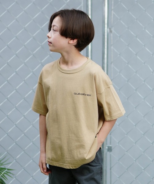 Quiksilver(クイックシルバー)の「QUIKSILVER/クイックシルバー THE MW BOX ST ムラサキスポーツ限定 Tシャツ 親子コーデ KST241640M(Tシャツ/カットソー・キッズ・ベージュ/ブラック/ホワイト・150cm/140cm/160cm/130cm)」の7枚目の写真