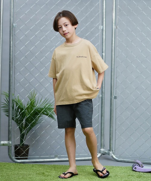 Quiksilver(クイックシルバー)の「QUIKSILVER/クイックシルバー THE MW BOX ST ムラサキスポーツ限定 Tシャツ 親子コーデ KST241640M(Tシャツ/カットソー・キッズ・ベージュ/ブラック/ホワイト・150cm/140cm/160cm/130cm)」の11枚目の写真