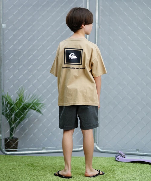 Quiksilver(クイックシルバー)の「QUIKSILVER/クイックシルバー THE MW BOX ST ムラサキスポーツ限定 Tシャツ 親子コーデ KST241640M(Tシャツ/カットソー・キッズ・ベージュ/ブラック/ホワイト・150cm/140cm/160cm/130cm)」の10枚目の写真