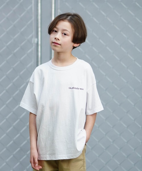 Quiksilver(クイックシルバー)の「QUIKSILVER/クイックシルバー THE MW BOX ST ムラサキスポーツ限定 Tシャツ 親子コーデ KST241640M(Tシャツ/カットソー・キッズ・ベージュ/ブラック/ホワイト・150cm/140cm/160cm/130cm)」の12枚目の写真