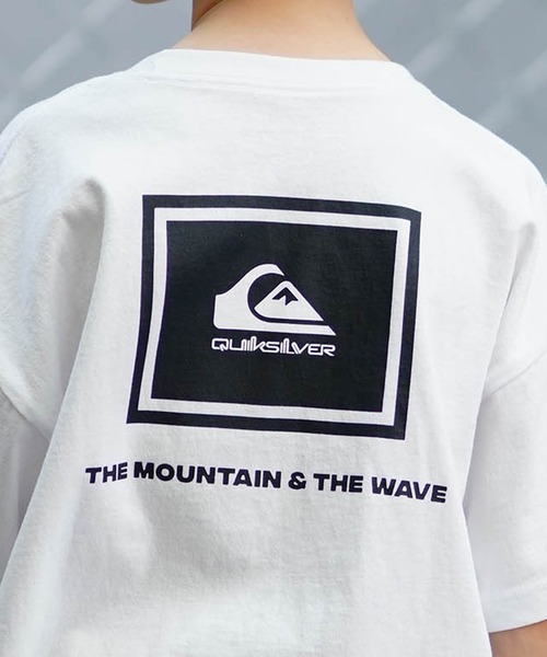 Quiksilver(クイックシルバー)の「QUIKSILVER/クイックシルバー THE MW BOX ST ムラサキスポーツ限定 Tシャツ 親子コーデ KST241640M(Tシャツ/カットソー・キッズ・ベージュ/ブラック/ホワイト・150cm/140cm/160cm/130cm)」の13枚目の写真